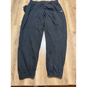 Champion Pants Mens Size 2XL Black Authentic Athleticwear Cotton Cinch Hem